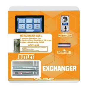 Distributore automatico di cambio monete in metallo Mini controsoffitto - Product Image 4