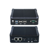 Mini PC double réseau 1000 Mbps, mini PC industriel sans RAM ni SSD pour kiosque de centre commercial