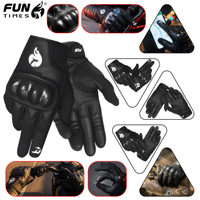 Guantes Universales de Motociclismo FUNTIMES para Hombre y Mujer, Guantes de Motociclismo de Dedo Completo para Conducir al Aire Libre