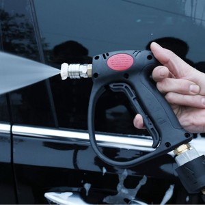 Pistolet à eau haute pression 4500Psi, buse en acier inoxydable, pulvérisation réglable pour le lavage de voitures et l'aménagement paysager - Product Image 1