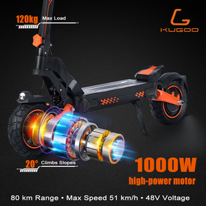 Scooter tout-terrain F3 Plus 1000W haute puissance, autonomie 80 km, vitesse 51 km/h, pour adultes et adolescents, 48V. - Product Image 5