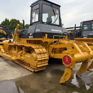 Bulldozer Shantui SD16 d'occasion de bonne qualité, moteur Cummins, modèle 2024, boîte de vitesses, pompe, engin de construction pour travaux. - Product Image 1