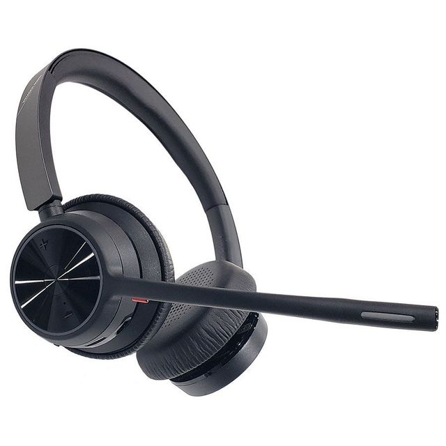 Hot Sell Original Poly Voyager 4320 UC Wireless Headset Headphones With Charge Stand Works Teams Zoom for PC/Mac