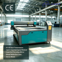 Machine de gravure laser grand format 1325, servomoteur, entraînement par rail XY, découpeuse laser pour matériaux non métalliques 1300*2500mm