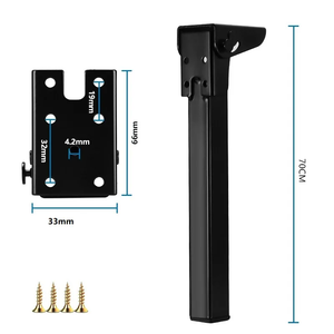ขาโต๊ะพับได้ทันสมัย ขาเหล็กพับได้ ขาเหล็กสำหรับโต๊ะแคมป์ปิ้ง ชั้นวางของ ตู้เก็บของ อะไหล่เฟอร์นิเจอร์ - Product Image 5