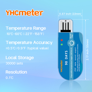 Enregistrements 30000 Enregistreur De Données De Température USB Jetable Enregistreur De Température Grabadora De Temperatura pour Chaîne Du Froid - Product Image 3