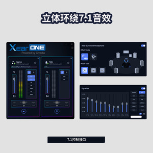 Ldon Gaming Headset Over Ear Bluetooth Wireless 7.1 Channel With <b>Mic</b> For <b>Pc</b> Gaming - Product Image 5