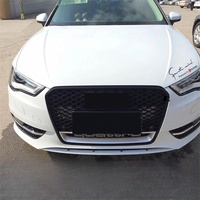 Veidt Apto para Modelos 14-16, Apto para Audi A3, Parrilla Delantera Modificada RS3, Accesorios de Mejora Especiales