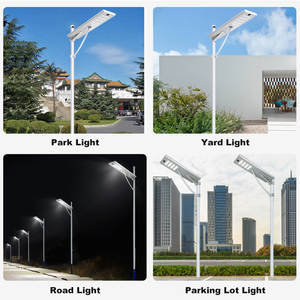 高效Ip65遥控器40W 50W 60W 80W 100W 3.2V 35Ah 40Ah 60Ah 80Ah 100Ah电池铝发光二极管太阳能路灯 - Product Image 6