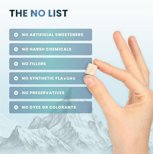 OEM Permen Karet Remineralisasi Pelindung Gigi Rasa Mint Hidroksiapatit Permen Karet Hidroksiapatit untuk Remineralisasi Gigi - Product Image 6