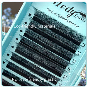 Großhandel handgemachte Yy Wimpern Volumen verlängerungen Wimpern eins nach dem anderen Wimpern verlängerung Easy Fan Yy Wimpern verlängerung Cilios 5d w - Product Image 3