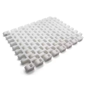 Plastic Pom Modulaire Riem Draaicirkel 2540 Pom Transportband Transportband Voor Voedselflessenindustrie - Product Image 1