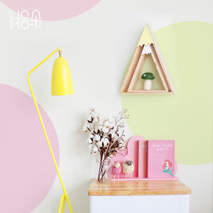 الأطفال غرفة نوم زخرفة خشبية الجبلية رف جدار - Product Image 3