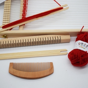 Máy Dệt Kim Tự Động Montessori, Máy Dệt Bằng Gỗ - Product Image 4