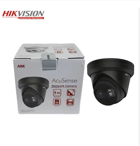 HIikvision Original DS-2CD2383G2-IU Black Model Audio <b>Security</b> Human/vehicle Classification 8 MP AcuSense Fixed Turret IP Camera - Product Image 1