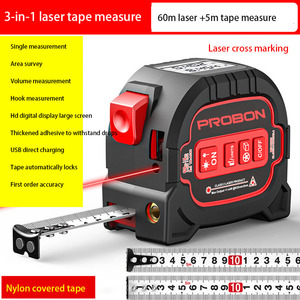 Medidor de Distancia Láser Verde con Precio de Fábrica, Instrumento Inteligente de Medición Automática, <span class=keywords><strong>Cinta</strong></span> Métrica 3 en 1, Medidor Láser Electrónico - Product Image 6