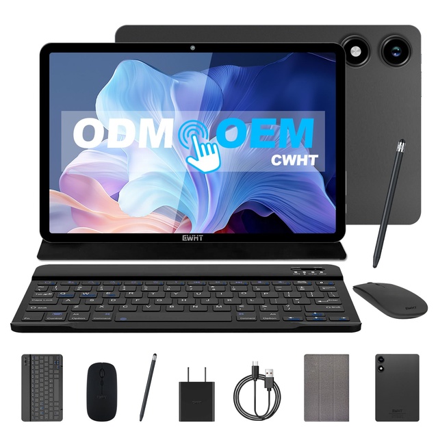 New 16GB+1TB Dual SIM Android Tablet 10.1 Inch Educational with Phone Call Wholesale Gaming 2 in 1 Laptop Computer Tablette
