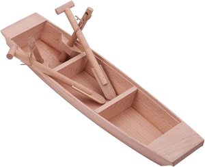 New Style Toy <strong>Canoe</strong> Wooden with <strong>Decorate</strong> - Product Image 1