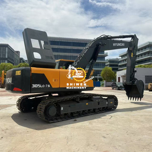 Excavatrice minière d'occasion HYUNDAI 305LC-7S d'origine coréenne en stock, livraison gratuite, modèles HYUNDAI 305LC-7, 305LC-9, 305LCVS - Product Image 3