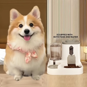 <span class=keywords><strong>Pet</strong></span> Tự Động Chó Mèo Thực Phẩm Dispenser Nước Quả 2-Trong-1 Thực Phẩm Bát Con Chó Bát Phổ <span class=keywords><strong>Pet</strong></span> Nguồn Cung Cấp Cho Ăn Trạm Bán Buôn - Product Image 3