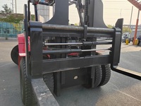 Chariot élévateur diesel robuste de grande capacité, livraison rapide, 10 tonnes, 12 tonnes, avec mât de 3 mètres, 4 m, 5 m, 6 m, en promotion avec une grosse réduction