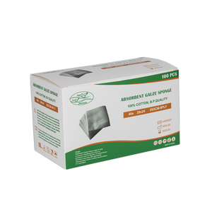 Стерильные марлевые прокладки-остановить кровотечение, нужно быстро оказать первую помощь-иметь при порезах, царапинах (50 упаковок) - Product Image 1