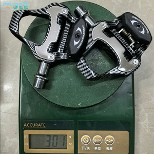 Pédales de vélo sans clip SeeMore ODM OEM ultralégères en fibre de carbone avec système <span class=keywords><strong>Look</strong></span> Keo à 4 roulements - Product Image 4