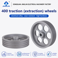 Roue de traction 400, Roue d'entraînement, Fil de stockage en alliage d'aluminium, Roue d'enroulement, Machine d'extrusion, Fil et câble