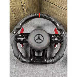 Mise à niveau du volant <span class=keywords><strong>AMG</strong></span> d'origine Mercedes-Benz pour la classe A Classe C Classe E ML anciens modèles Nouveau matériau PU modifié - Product Image 3