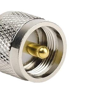 Adaptateur Connecteur RF Droit M/F Pièces PL259 Prise Mâle vers SMA Femelle Cuivre RoHS Câble Tactile LCD Mâle-Femelle CN JIA - Product Image 3