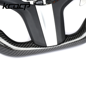Volant en fibre de carbone LED compatible avec BMW G20 G28 G29 G30 G32 G38 G11 G12 G05 G01 G02 M2 M3 M4 M5 M6 M8 X1 X2 X3 X4 X5 X6 X7 - Product Image 6