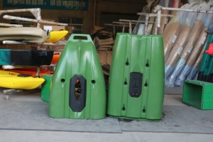 Kayak modulaire monoplace pliable VK-45 de 8,3 pieds, système à double pédale, écologique, léger, coque en HDPE de haute qualité - Product Image 3