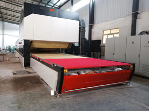 FC-HPWG a prova di fuoco piatto/forza di piegatura di vetro di convezione forno di rinvenimento per la costruzione di vetro