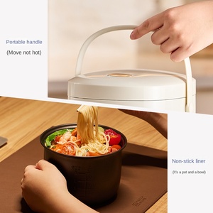 Cuisinière à <span class=keywords><strong>riz</strong></span> électrique Zemkon 1,2 L, petite, <span class=keywords><strong>pour</strong></span> 1 à 2 personnes, foyer, dortoir, mini, <span class=keywords><strong>pour</strong></span> <span class=keywords><strong>une</strong></span> <span class=keywords><strong>personne</strong></span>, avec tasse à mesurer - Product Image 3