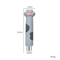 Outil magnétique professionnel pour nail art effet œil de chat, stylo magnétique pour vernis gel avec poignée en silicone pour manucure