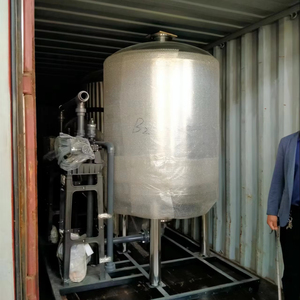 Filtre à charbon actif de coque de noix de coco contrôlé par PLC de 500 m3 pour le recyclage de l'eau des piscines, acier inoxydable FRP 5000 L/heure - Product Image 1