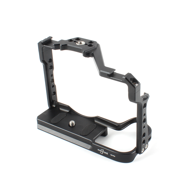 Versatile Camera Frame for Canon EOS R8 RP with Abundant 1/4 3/8 Screw Holes Quick Switch Between Vertical Horizontal Shooting