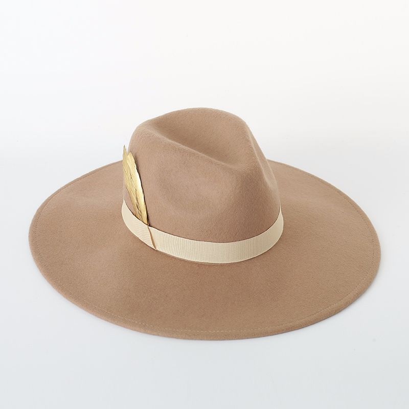 Модная шерстяная Федора с широкими полями, шляпа высокого качества с перьями для шляп федоры