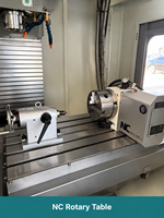 Centre d'usinage vertical CNC stable VMC855 VMC850, équipement de fraisage CNC de précision en métal avec cadre en fonte HT300