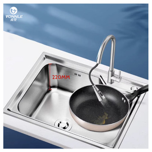 Vente chaude <span class=keywords><strong>fonds</strong></span> évier multifonction cuisine évier commercial évier <span class=keywords><strong>de</strong></span> cuisine en acier inoxydable - Product Image 6