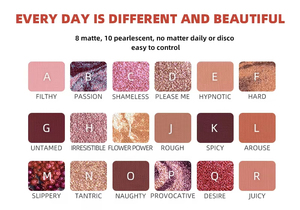 Nouvelle palette de fards à paupières personnalisée de style varié 2026, fard à paupières imperméable à haute pigmentation, ensemble cadeau de maquillage personnalisé - Product Image 3