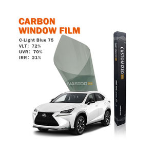 Remise film teinté pour vitres de voiture <span class=keywords><strong>auto</strong></span> fenêtre solaire film carbone protection de voiture autocollants pour vitres de voitures d'occasion - Product Image 1