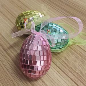 Hecho a mano 10cm gigante Navidad <span class=keywords><strong>Pascua</strong></span> espuma huevo arco nuevo diseño Color espejo para Amazon Cross Border decoraciones <span class=keywords><strong>de</strong></span> Fiesta infantil - Product Image 2