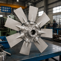 Pièces détachées de machines, lame de ventilateur axial de refroidissement pour moteur Deutz BF6M1013