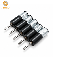 Moteur DC micro-étoile à engrenages planétaires Tengli GMP12-N20 12 mm avec contrôle de vitesse PWM pour une fonctionnement fluide en applications robotiques et domotiques