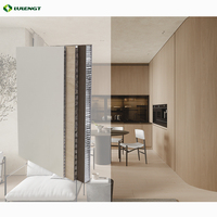 Panneau en aluminium alvéolé Feuille d'allucobond Revêtement mural en aluminium alvéolé Matériaux de décoration pour salle de bain Chambre à coucher Sandwich