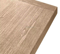 Ensemble de salle à manger pour la maison, table rectangulaire en bois massif et chaises, ensembles de meubles en bois personnalisés pour restaurant