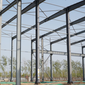 Estructura de Acero Prefabricada Ligera <span class=keywords><strong>para</strong></span> Almacenes, Talleres, Naves Agrícolas, con Instalación Rápida - Product Image 3