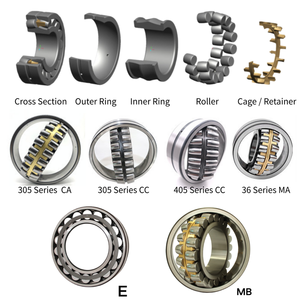 ตลับลูกปืน P6ลูกปืนแนวร่วมในอุตสาหกรรมที่มีความแม่นยำสูง/ทนทานต่อการสั่นสะเทือน22217KMB สูง - Product Image 2