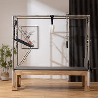 Table de Pilates Cadillac Trapeze en Bois de Chêne Écologique, Haute Stabilité, Équipement de Studio Professionnel pour le Raffinement Corporel – Vente en Gros